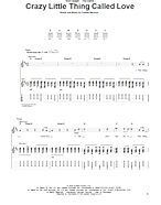 Crazy Little Thing Called Love - Guitar TAB