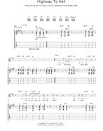Highway To Hell - Guitar TAB