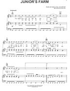Junior's Farm - Piano/Vocal/Guitar