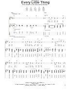 Every Little Thing - Guitar TAB