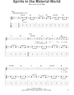 Spirits In The Material World - Guitar Tab Play-Along