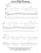 Can't Stop Partying - Guitar TAB