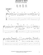 Jessie's Girl - Easy Guitar with TAB