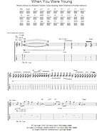 When You Were Young - Guitar TAB