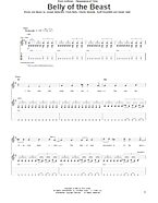 Belly Of The Beast - Guitar TAB