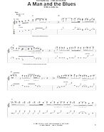 A Man And The Blues - Guitar TAB