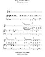 Hey, Mr Music Man - Piano/Vocal/Guitar