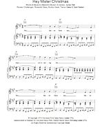 Hey Mr. Christmas - Piano/Vocal/Guitar