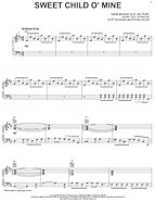 Sweet Child O' Mine - Piano/Vocal/Guitar