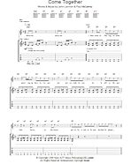 Come Together - Guitar TAB