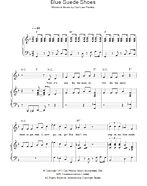 Blue Suede Shoes - Piano/Vocal/Guitar