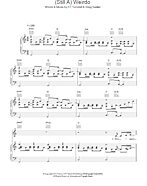 (Still A) Weirdo - Piano/Vocal/Guitar