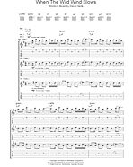 When The Wild Wind Blows - Guitar TAB