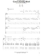 Can't Hardly Wait - Guitar TAB