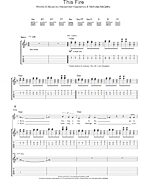 This Fire - Guitar TAB