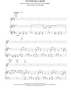 Christmas Lights - Piano/Vocal/Guitar