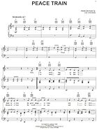 Peace Train - Piano/Vocal/Guitar