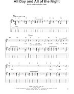 All Day And All Of The Night - Guitar Tab Play-Along