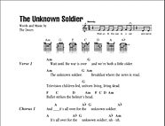 The Unknown Soldier - Guitar Chords/Lyrics