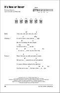 It's Now Or Never - Guitar Chords/Lyrics