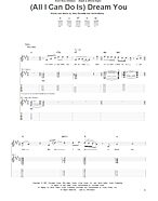 (All I Can Do Is) Dream You - Guitar TAB