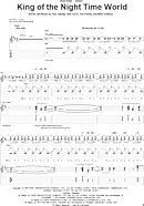 King Of The Night Time World - Guitar TAB