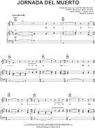 Jornada Del Muerto - Piano/Vocal/Guitar
