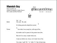 Mannish Boy - Guitar Chords/Lyrics