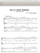 Silly Love Songs - Piano/Vocal/Guitar