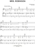 Mrs. Robinson - Piano/Vocal/Guitar