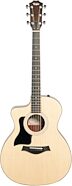 Taylor 114ce-W Grand Auditorium Acoustic-Electric Guitar, Left-Handed (with Gig Bag)