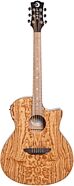 Luna Gypsy Quilt Top Acoustic-Electric Guitar
