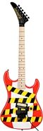 Kramer Baretta Custom Graphics Electric Guitar (with EVH D-Tuna and Gig Bag), Danger Zone, Custom Graphics