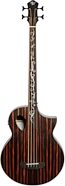 Michael Kelly Dragonfly 4 Port Acoustic-Electric Bass Guitar, Ovangkol Fretless Fingerboard