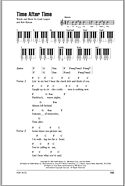 Time After Time - Piano Chords/Lyrics