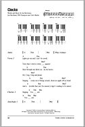 Clocks - Piano Chords/Lyrics