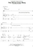 The Wind Cries Mary - Guitar TAB