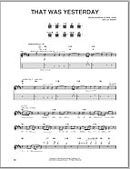 That Was Yesterday - Guitar TAB