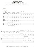 The Number Six - Guitar TAB