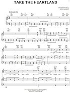 Take The Heartland - Piano/Vocal/Guitar