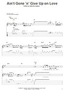 Ain't Gone 'N' Give Up On Love - Guitar Tab Play-Along