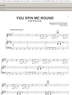 You Spin Me Round (Like A Record) - Piano/Vocal/Guitar