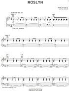Rosyln - Piano/Vocal/Guitar