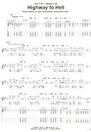 Highway To Hell - Guitar TAB