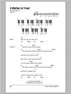 A Matter Of Trust - Piano Chords/Lyrics