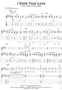 I Stole Your Love - Guitar Tab Play-Along