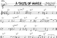 A Taste Of Honey - Real Book - Melody/Chords