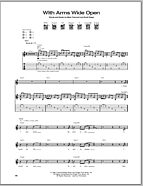 With Arms Wide Open - Guitar TAB
