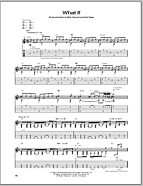 What If - Guitar TAB