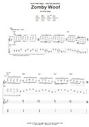 Zomby Woof - Guitar TAB